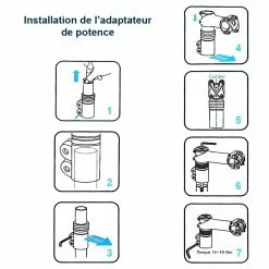 Satori Adaptateur De Potence Head Up 4 Noir Dia.28,6 Mm / 117 Mm -Rubéna Soldes Boutique adaptateur de potence head up 4 noir dia286 mm 117 mm 2