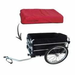 Maxxus Bâche Pour Remorque Vélo Rouge -Rubéna Soldes Boutique bache pour remorque velo rouge 2