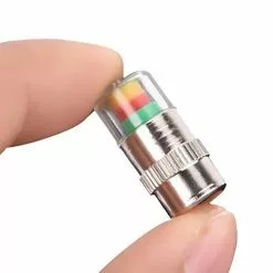 Vélo Original Bouchon Valve Pneu Voiture Argent 2.4 Bar Pression -Rubéna Soldes Boutique bouchon valve pneu voiture argent 24 bar pression 1 2