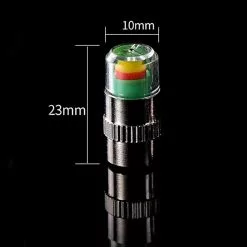 Vélo Original Bouchon Valve Pneu Voiture Argent 2.4 Bar Pression -Rubéna Soldes Boutique bouchon valve pneu voiture argent 24 bar pression 1 4