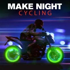 Vélo Original Bouchons De Valve Fluorescents Lumineux - Par 4 -Rubéna Soldes Boutique bouchons de valve fluorescents lumineux par 4 5
