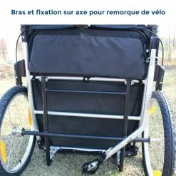 Maxxus Bras Et Fixation Sur Axe Pour Remorque De Vélo -Rubéna Soldes Boutique bras et fixation sur axe pour remorque de velo 3
