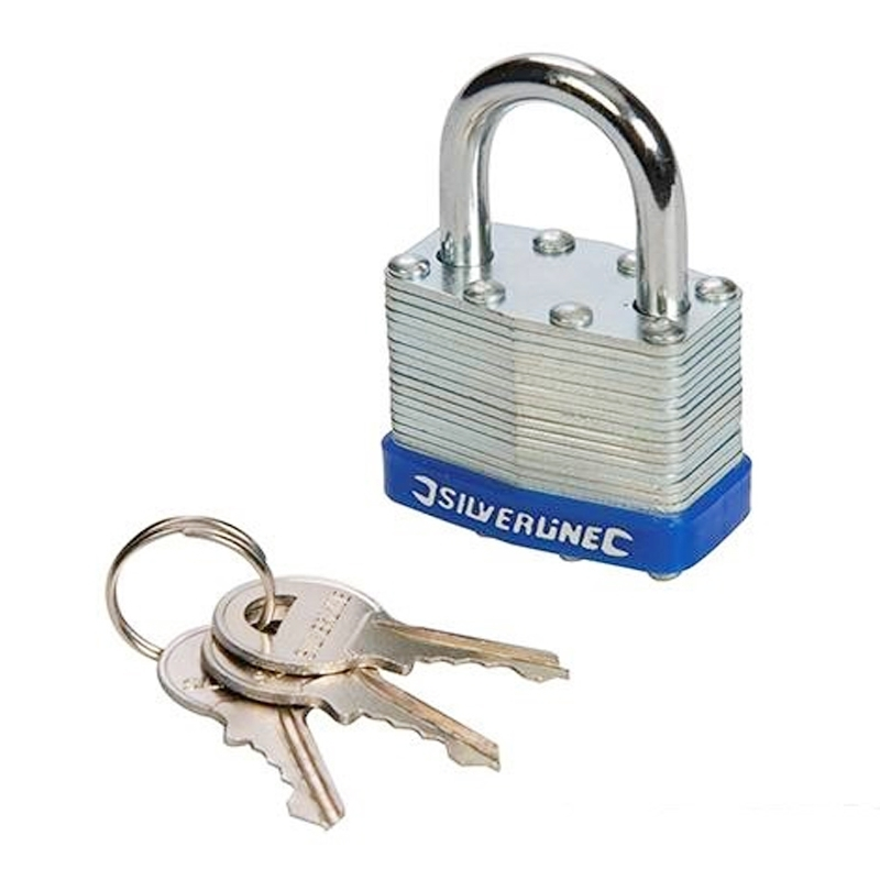 Silverline Cadenas En Acier Laminé 3 Silverline Cadenas En Acier Laminé