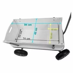 Maxxus Chariot Jardin Remorque A Main -Rubéna Soldes Boutique chariot jardin remorque a main 2