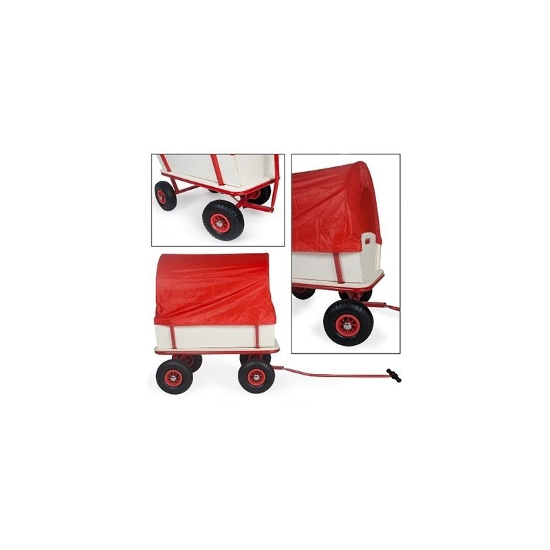 Maxxus Chariot Jardin Remorque A Main Avec Bâche Enfant 4 Maxxus Chariot Jardin Remorque A Main Avec Bâche Enfant – Image 2