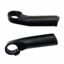 Cornes De Guidon De Vélo Noir Aluminium 110 Mm -Rubéna Soldes Boutique cornes de guidon de velo noir aluminium 110 mm 3