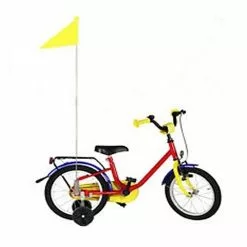 Maxxus Drapeau De Sécurité Pour Vélo Et Remorque Jaune -Rubéna Soldes Boutique drapeau de securite pour velo et remorque jaune 3