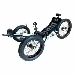 Funecobikes Fat Trike - Tricycle Couché à Gros Pneus -Rubéna Soldes Boutique fat trike tricycle couche a gros pneus 2