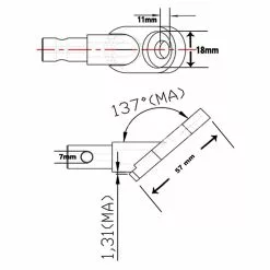 M-Wave Fixation Sur Roue Arrière Du Vélo Pour Remorque Enfants -Rubéna Soldes Boutique fixation sur roue arriere du velo pour remorque enfants 4