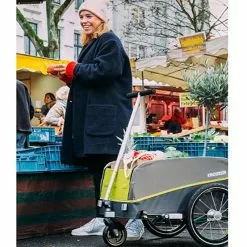 Kit Charrette Manuelle Pour Remorque Vélo Cargo Croozer -Rubéna Soldes Boutique kit charrette manuelle pour remorque velo cargo croozer 2