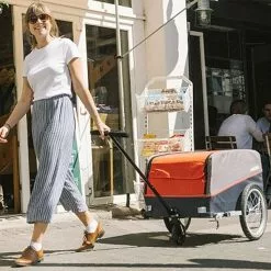 Kit Charrette Manuelle Pour Remorque Vélo Cargo Croozer -Rubéna Soldes Boutique kit charrette manuelle pour remorque velo cargo croozer 4