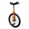 Mono-roue QU-AX Luxus 20'' Orange Jante Alu, Pneu Noir