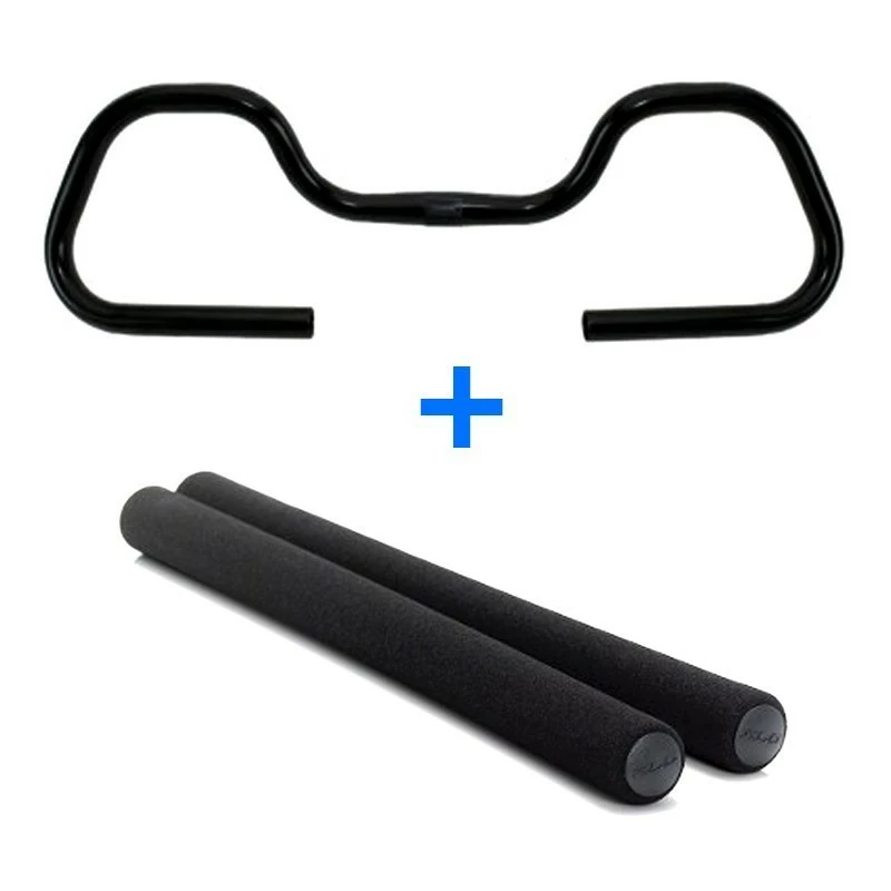 Messingschlager Pack Guidon Vélo Aluminium Multi Position Avec Mousse 3 Messingschlager Pack Guidon Vélo Aluminium Multi Position Avec Mousse