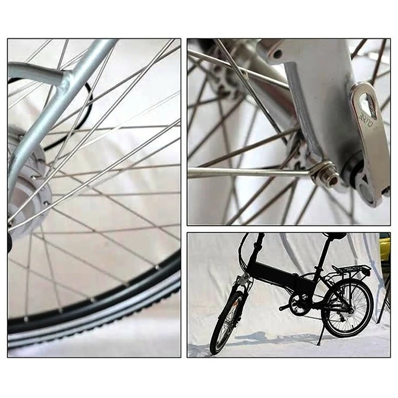Funecobikes Rayons Roue De Vélo Avec écrous à Rayon - Kit De 10 Pièces 4 Funecobikes Rayons Roue De Vélo Avec écrous à Rayon - Kit De 10 Pièces – Image 2