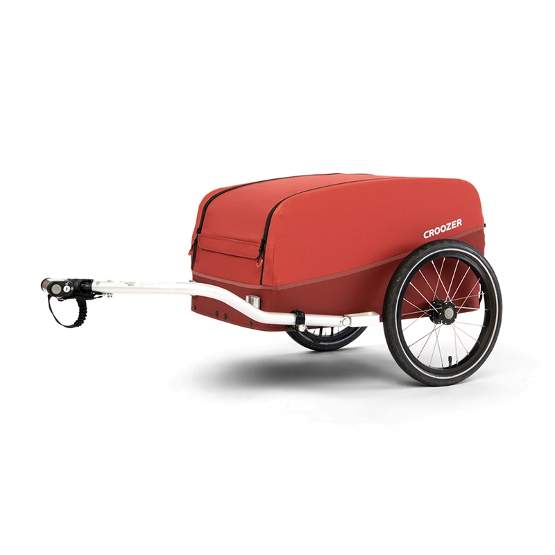 Croozer Remorque De Transport Cargo Kalle Lava Red Capacité 92 L 3 Croozer Remorque De Transport Cargo Kalle Lava Red Capacité 92 L