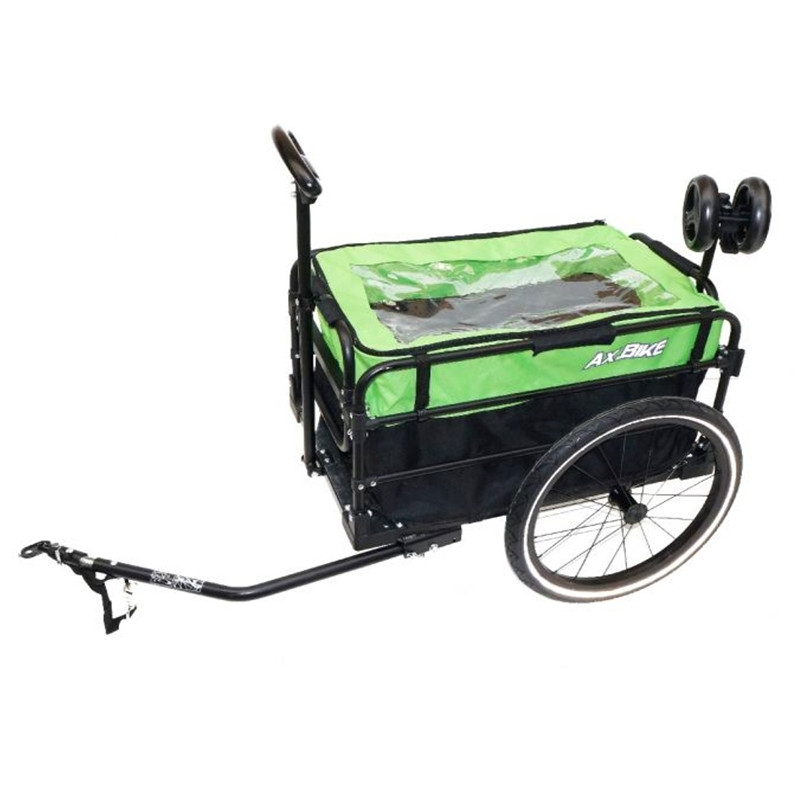Ax.Bike Remorque De Transport Charges Lourdes Pour Vélo 3 Ax.Bike Remorque De Transport Charges Lourdes Pour Vélo