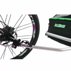 Remorque Enfant Pour Vélo 2 Places Pliable 1-step Ax.Bike -Rubéna Soldes Boutique remorque enfant pour velo 2 places pliable 1 step axbike 4