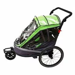 Remorque Enfant Pour Vélo 2 Places Pliable 1-step Ax.Bike -Rubéna Soldes Boutique remorque enfant pour velo 2 places pliable 1 step axbike 5