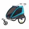 Remorque Poussette 2 Enfants Pour Vélo Thule Chariot Coaster XT -Rubéna Soldes Boutique remorque poussette 2 enfants pour velo thule chariot coaster xt