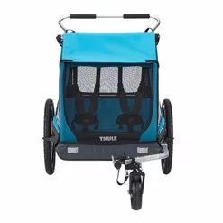 Remorque Poussette 2 Enfants Pour Vélo Thule Chariot Coaster XT -Rubéna Soldes Boutique remorque poussette 2 enfants pour velo thule chariot coaster xt 4