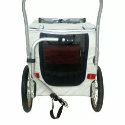 Maxxus Remorque/poussette Aluminium Avec Système Pliant Pour Chien -Rubéna Soldes Boutique remorque poussette aluminium avec systeme pliant pour chien 3