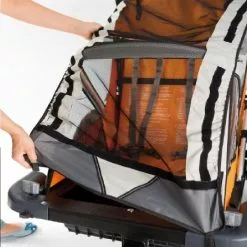 Remorque Vélo Bellelli B-Taxi 2 Enfants Rouge/Blanc -Rubéna Soldes Boutique remorque velo bellelli b taxi 2 enfants rouge blanc 5