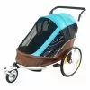 Remorque Vélo Pliable Pour 2 Enfants Maxxus -Rubéna Soldes Boutique remorque velo pliable pour 2 enfants maxxus