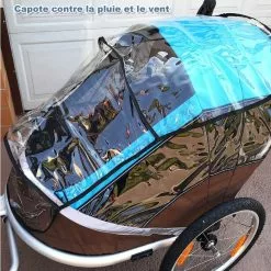 Remorque Vélo Pliable Pour 2 Enfants Maxxus -Rubéna Soldes Boutique remorque velo pliable pour 2 enfants maxxus 2