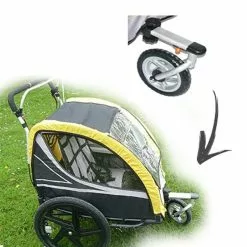 Maxxus Roue Avant 10" Pour Remorque Vélo Enfant -Rubéna Soldes Boutique roue avant 10 pour remorque velo enfant 5