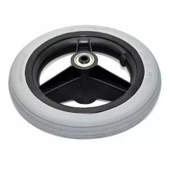 Greentyre Roue Complète LEON Gris 200x32 - 8x1 1/4 -Rubéna Soldes Boutique roue complete leon gris 200x32 8x1 1 4 5