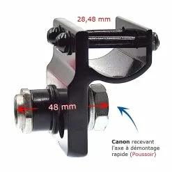 Funecobikes Support De Roue Pour La Fabrication D'une Remorque Vélo -Rubéna Soldes Boutique support de roue pour la fabrication d une remorque velo 3