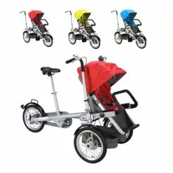 Funecobikes Vélo Poussette 3 Roues -Rubéna Soldes Boutique velo poussette 3 roues 2